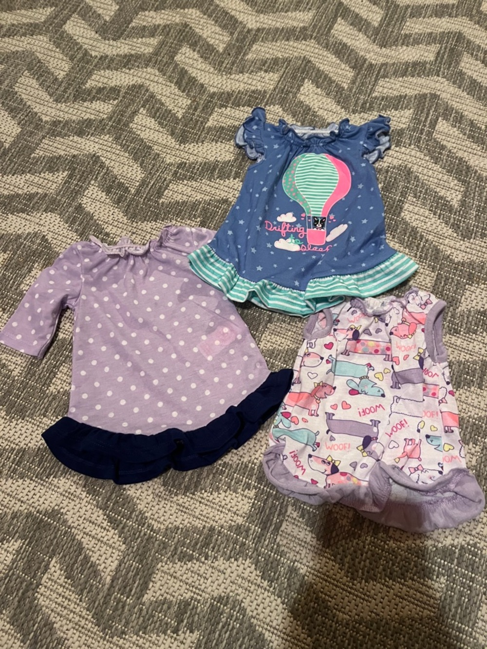 Dolls Clothes Set of 3